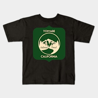 Toiyabe National Forest California Kids T-Shirt